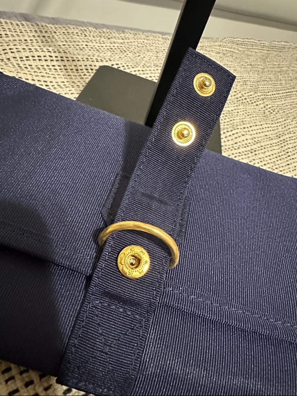 Dior Novelty Navy Canvas Make Up/Brush Organizer - Picture 6 of 13